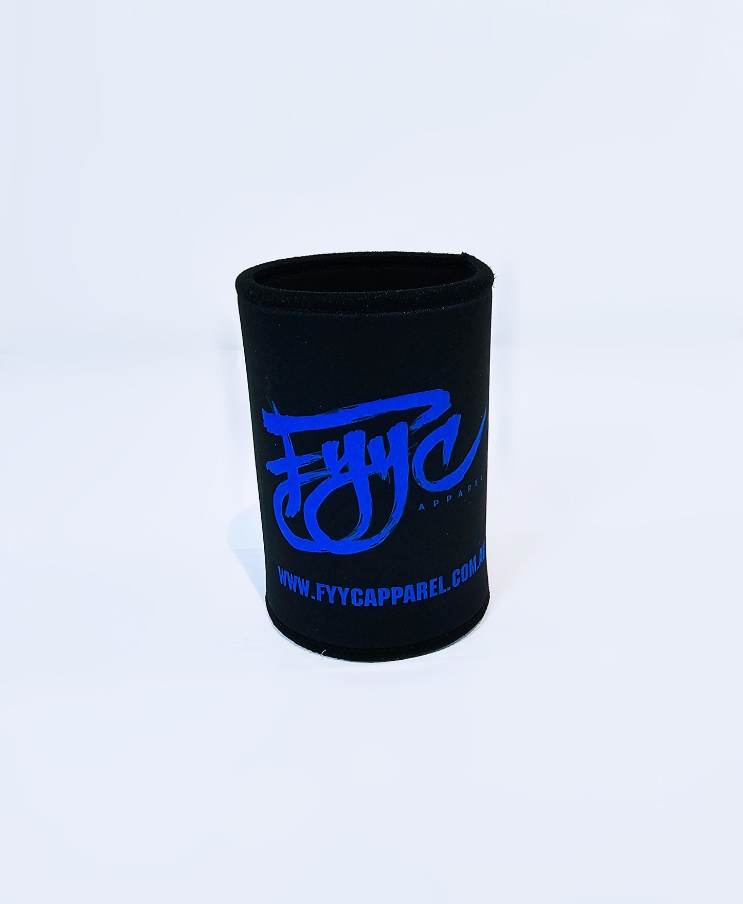 BLUE AND BLACK FYYC STUBBY HOLDER