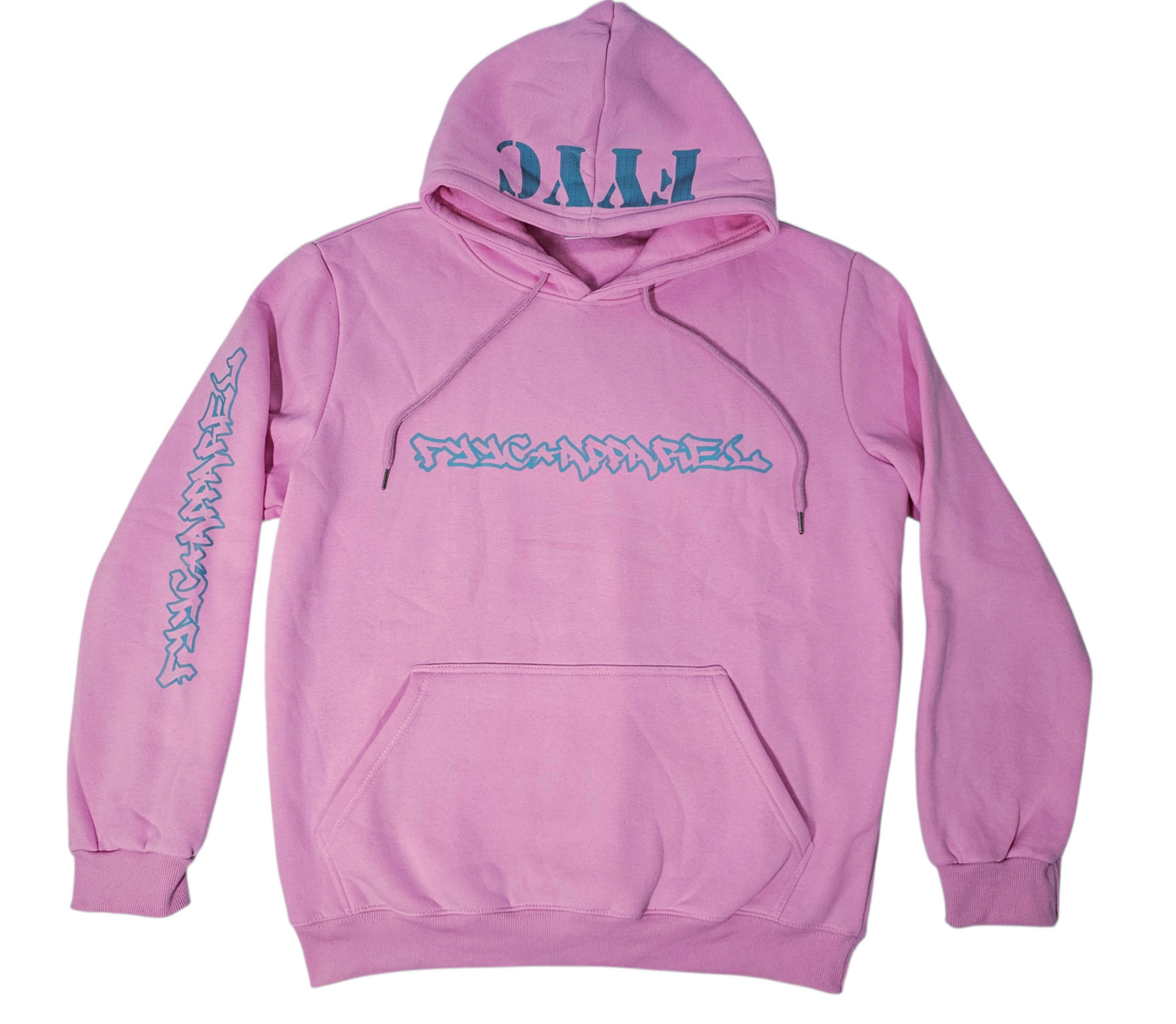 PINK AND BLUE FYYC HOODIE
