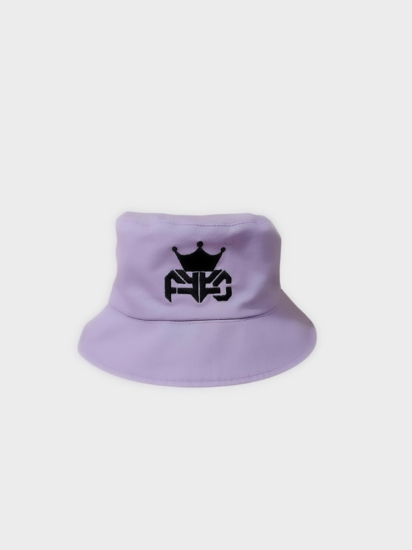 PURPLE AND BLACK BUCKET HAT