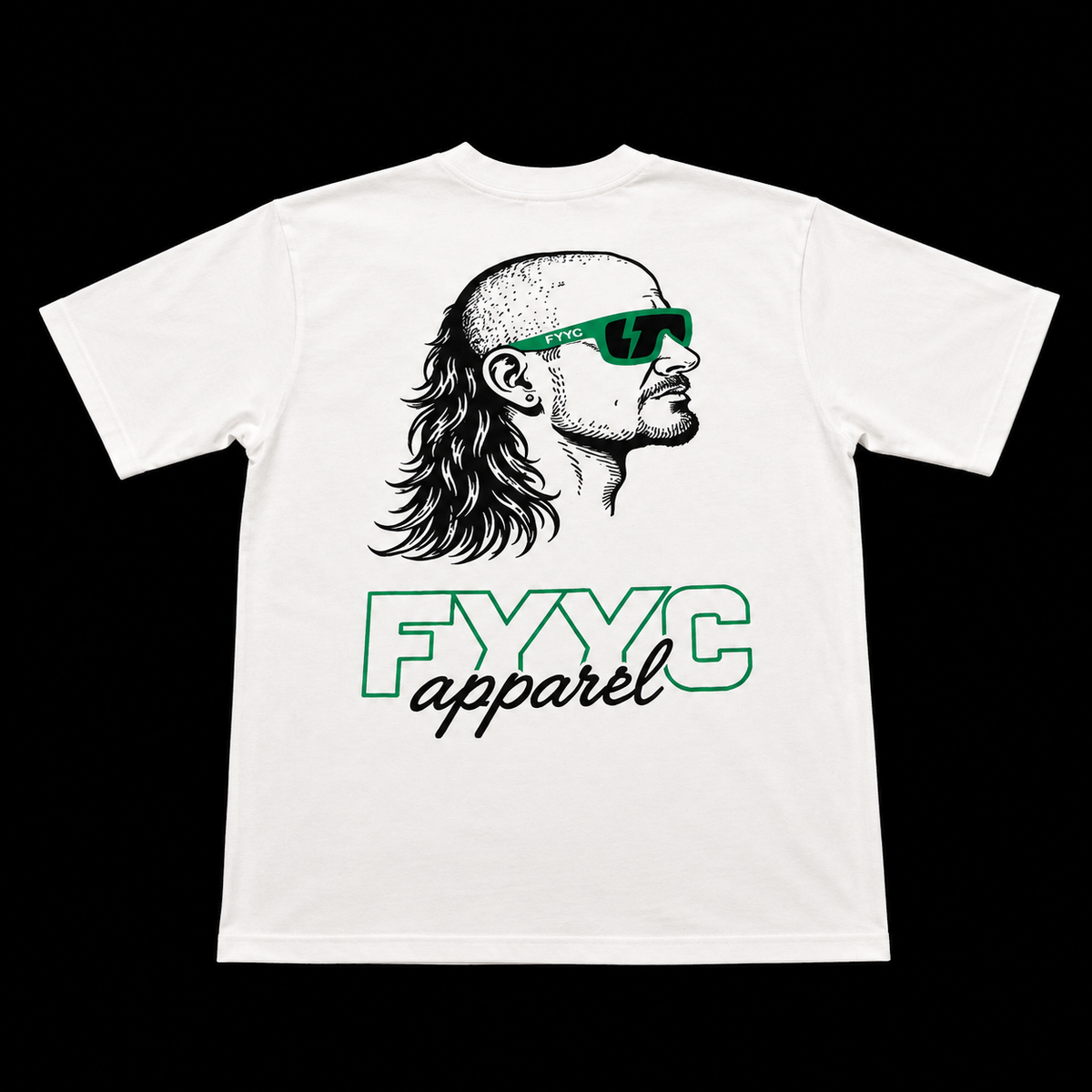 GREEN SKULLET TEE