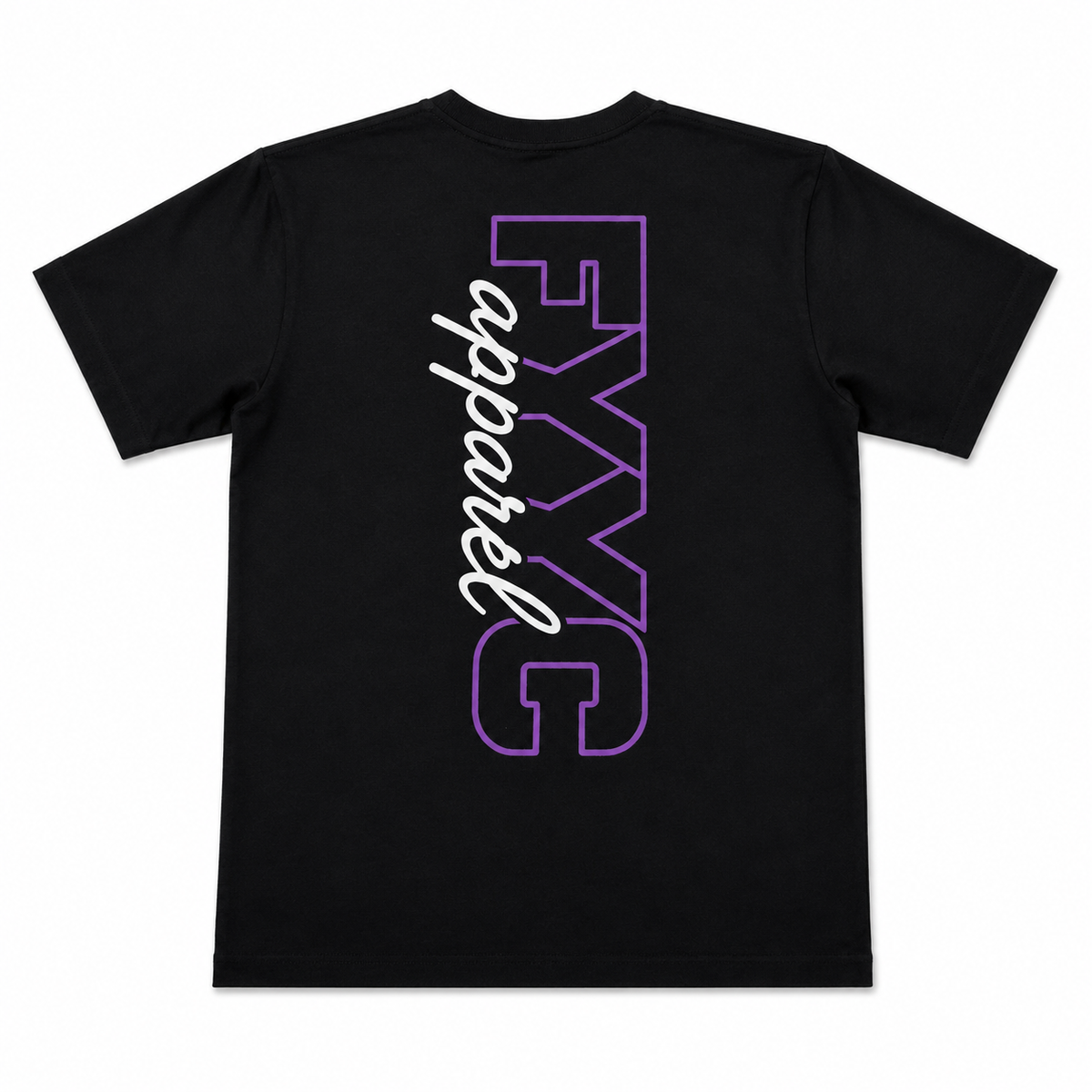 PURPLE OUTLINE TEE