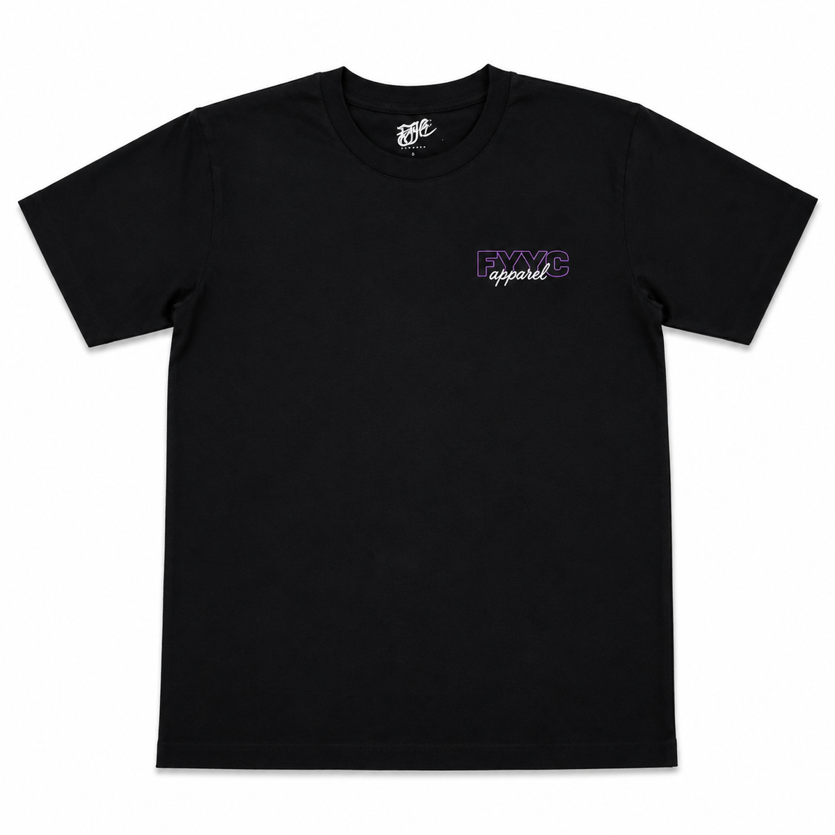 PURPLE OUTLINE TEE