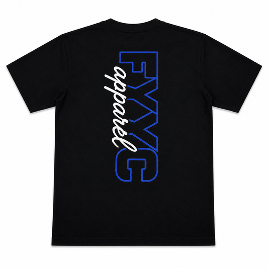 BLUE OUTLINE TEE