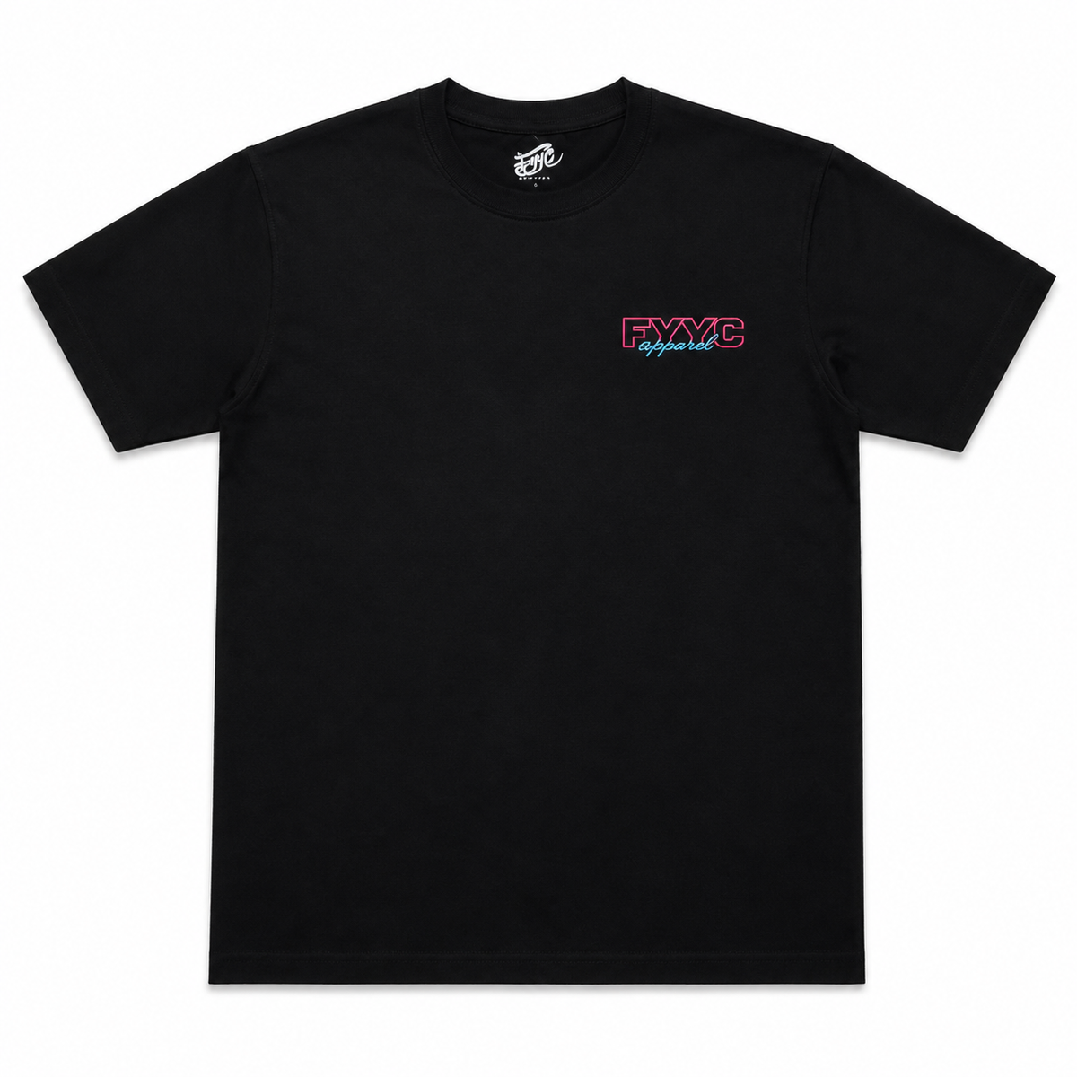 PINK AND BLUE OUTLINE TEE