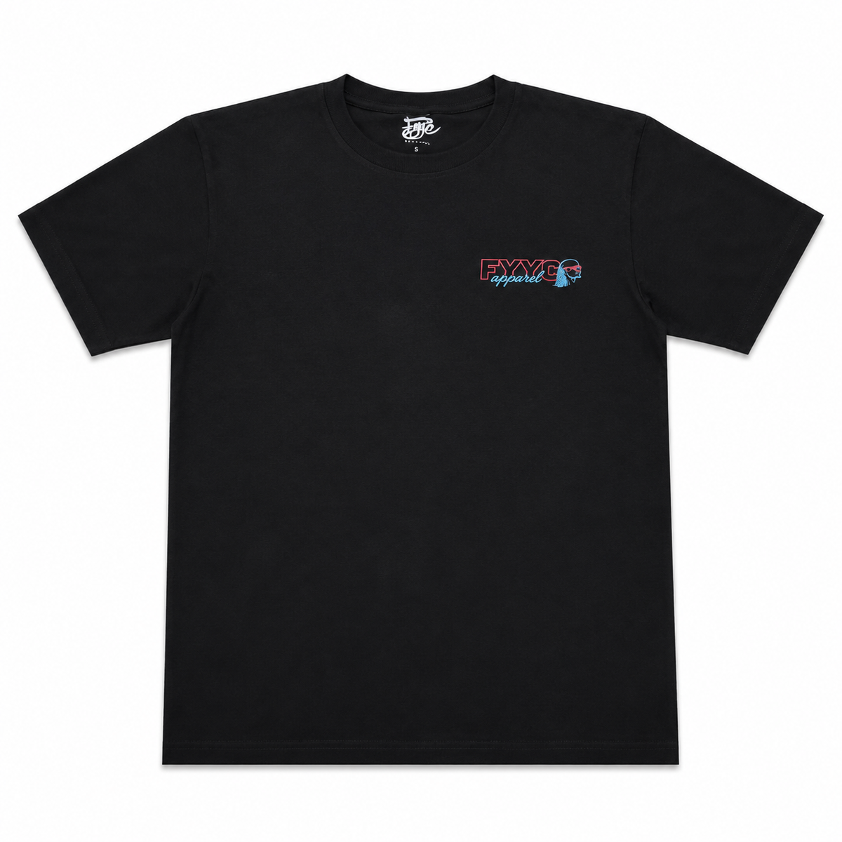 PINK AND BLUE SKULLET TEE