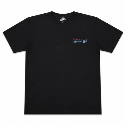 PINK AND BLUE SKULLET TEE
