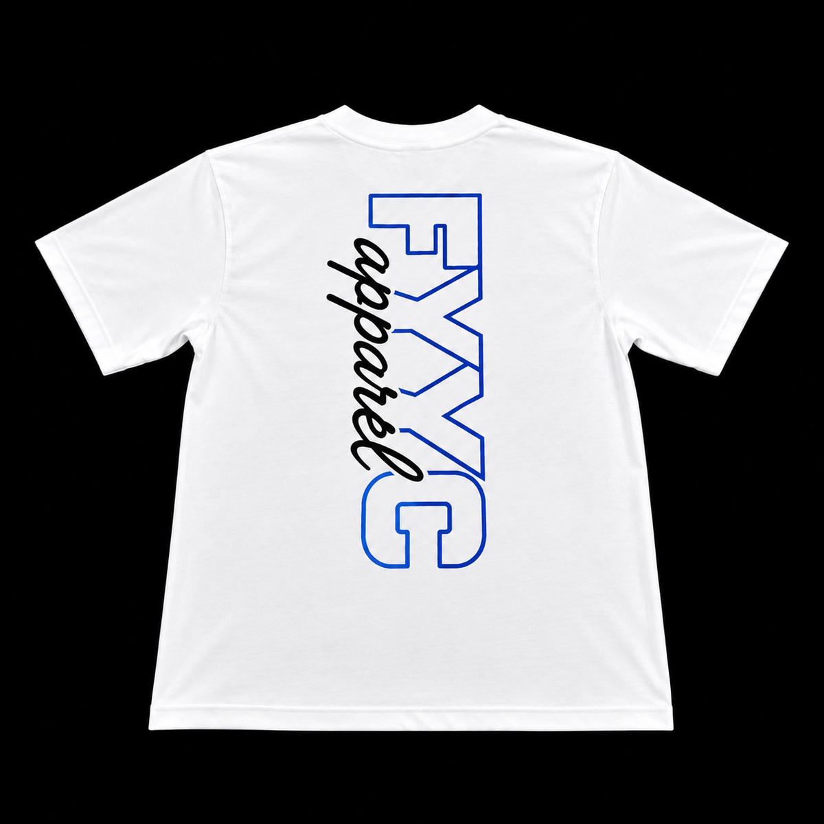 BLUE OUTLINE TEE